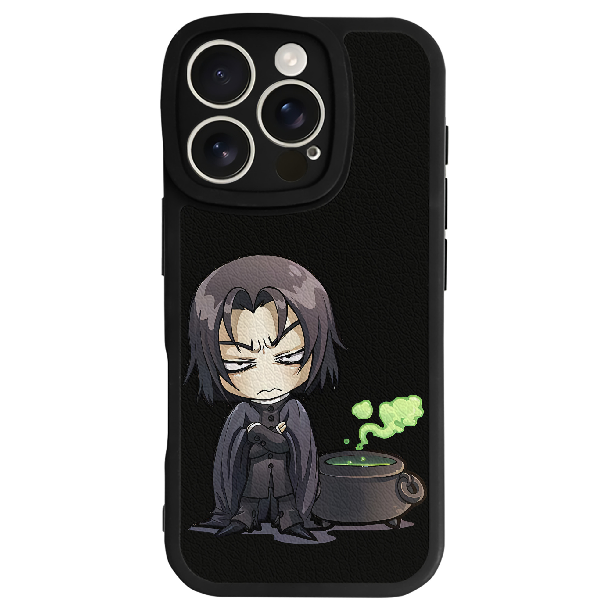 （画像用） Harry Potter ハリー・ポッターシリーズ 【iPhone 16シリーズ対応】シリコンスマホケース（レザー調） 材質：シリコン